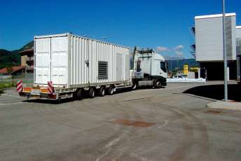 Transport of Scandiuzzi on-site plant