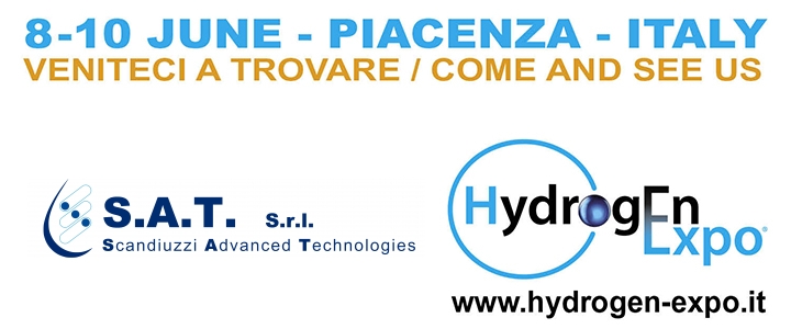 Hydrogen Expo 8-10 giugno 2022 - Piacenza